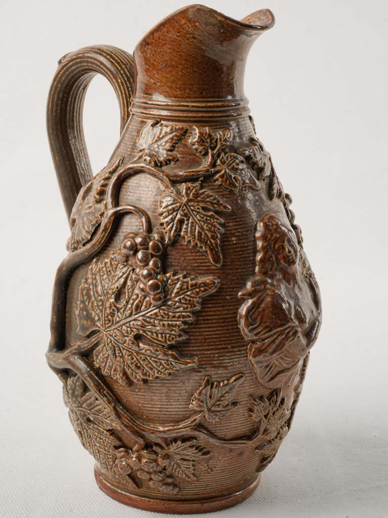 Vintage French glazed pitcher