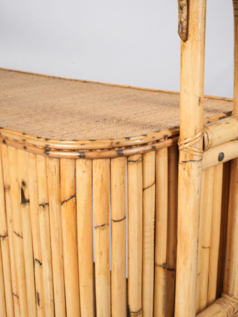 Organic charm rattan stools